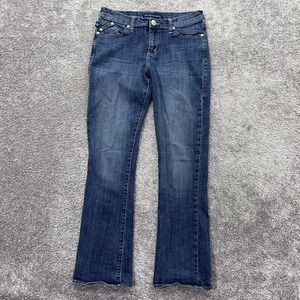 Rock & Republic Jeans Women 12 Medium Kasandra Stretch Bootcut Western 30x31.5